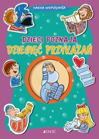 Dzieci poznają dziesięć przykazań - Vecchini Silvia - książka