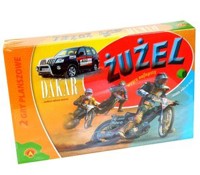 Żużel. Dakar. 2 gry planszowe - zbiorowa praca - książka