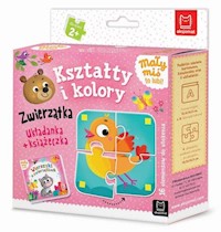 Mały miś to lubi! Kształty i kolory Zwierzątka Układanka + książeczka -  - książka