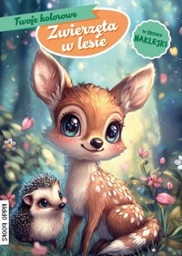 Twoje kolorowe Zwierzęta w lesie - zbiorowa praca - książka