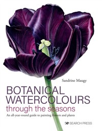Botanical Watercolours through the seasons - Sandrine Maugy - książka