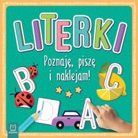 Literki. Poznaję, piszę i naklejam! -  - książka