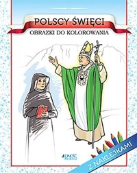 Polscy święci. Obrazki do kolorowania - Barbara Żołądek - książka