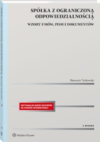 Spółka z ograniczoną odpowiedzialnością. - Sławomir Turkowski - książka