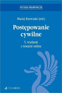 Postępowanie cywilne Studia Prawnicze -  - książka