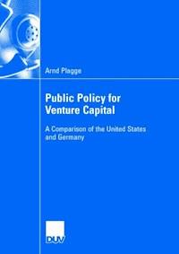Public Policy for Venture Capital - Arnd Plagge - ebook