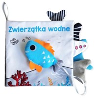 Zwierzątka wodne. Książeczka sensoryczna - Monika Ślizowska - książka