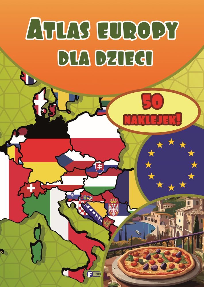Atlas Europy dla dzieci - zbiorowa praca - książka