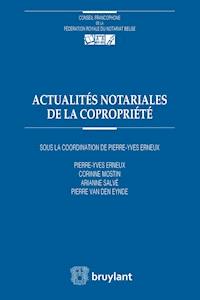 Actualités notariales de la copropriété - Pierre-Yves Erneux - ebook