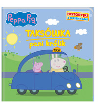 Peppa Pig. Historyjki z okienkami. Taksówka Pani królik - zbiorowa praca - książka