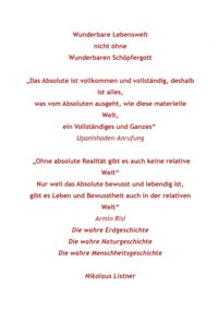 Wunderbare Lebenswelt nicht ohne wunderbaren Schöpfergott - Nikolaus Listner - ebook