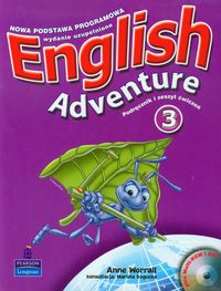 English Adventure 3 Podręcznik i zeszyt ćwiczeń + CD i DVD - Worrall Anne - książka