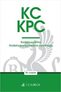 Kodeks cywilny. Kodeks postępowania cywilnego. w25 Edycja Sędziowska -  - książka