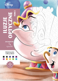 Art Therapy. Kolorowanka antystresowa. Disney. Iluzje optyczne. Tom 3. Zagadkowe rysunki - Eugenie Varone (ilustr.) - książka
