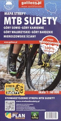 Mapa - MTB Sudety 1:60 000 - zbiorowa praca - książka