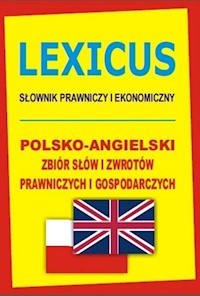 Lexicus Słownik prawniczy i ekonomiczny - Gordon Jacek - książka