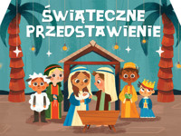 Świąteczne przedstawienie - zbiorowa praca - książka