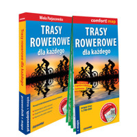 Trasy rowerowe dla każdego 2w1: przewodnik + mapa - Wiola Parjaszewska - książka