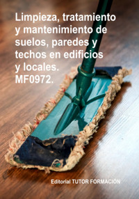 Limpieza, Tratamiento Y Mantenimiento De Suelos, Paredes Y Techos En Edificios Y Locales. Mf0972. - Natalia Santos Rubio - ebook
