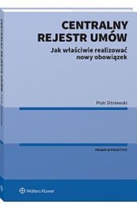 Centralny Rejestr Umów - Piotr Sitniewski - książka