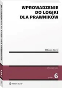 Wprowadzenie do logiki dla prawników - Oktawian Nawrot - książka