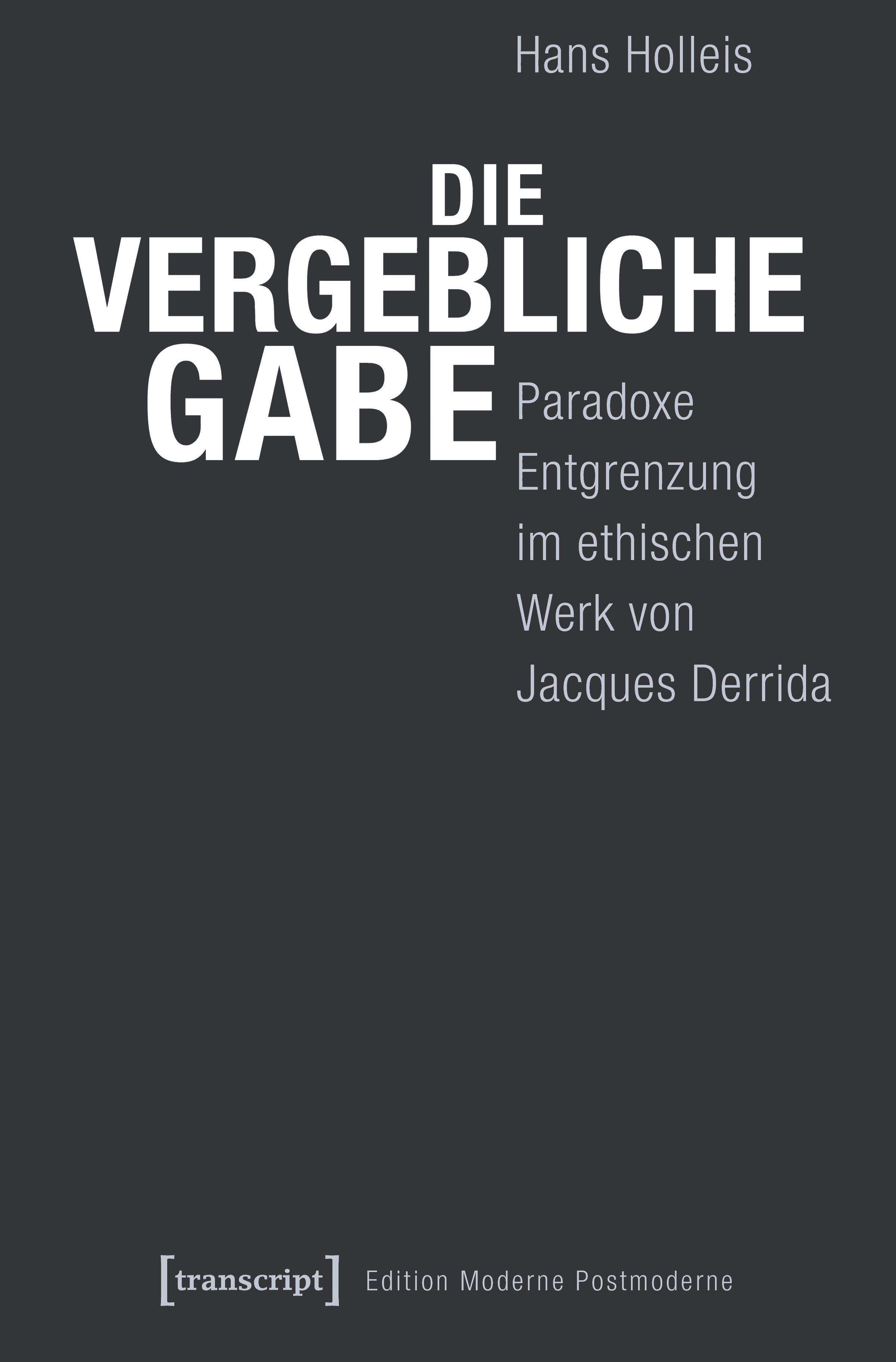 Die vergebliche Gabe
