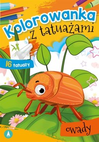 Kolorowanka z tatuażami. Owady - Wydawnictwo Skrzat - książka