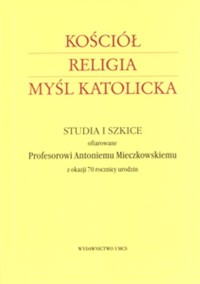 Kościół Religia Myśl katolicka -  - książka