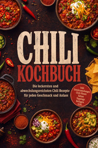 Chili Kochbuch: Die leckersten und abwechslungsreichsten Chili Rezepte für jeden Geschmack und Anlass – inkl. Gewürzmischungen, Chili-Basen, Salsas, Toppings, Beilagen uvm. - Liselotte Tenas - ebook