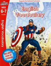 Captain America: English Vocabulary. Ages 6-7 -  - książka