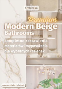 Nowoczesne łazienki premium - przydatne rozwiązania. Katalog z zestawieniami materiałów i wyposażenia. - Ewa Kielek - ebook