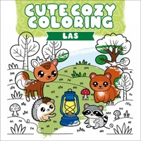Cute Cozy Coloring. Las - zbiorowa praca - książka
