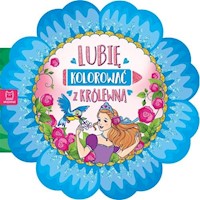 Lubię kolorować z królewną - duży format -  - książka