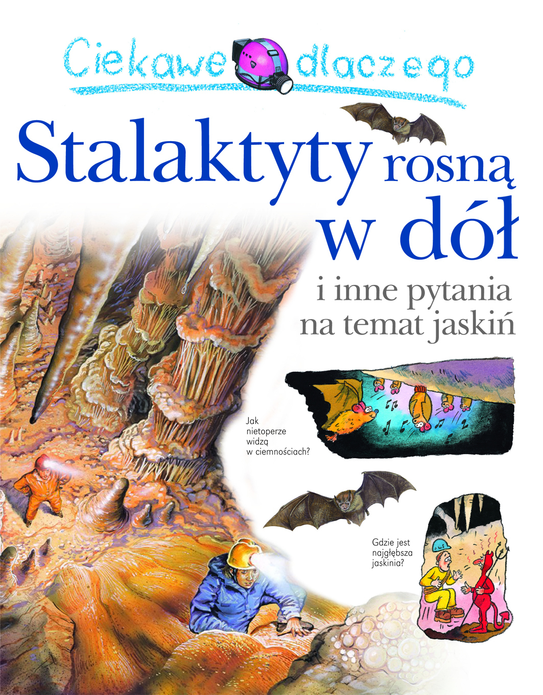 Ciekawe dlaczego stalaktyty rosną w dół - Jackie Gaff - ebook + książka