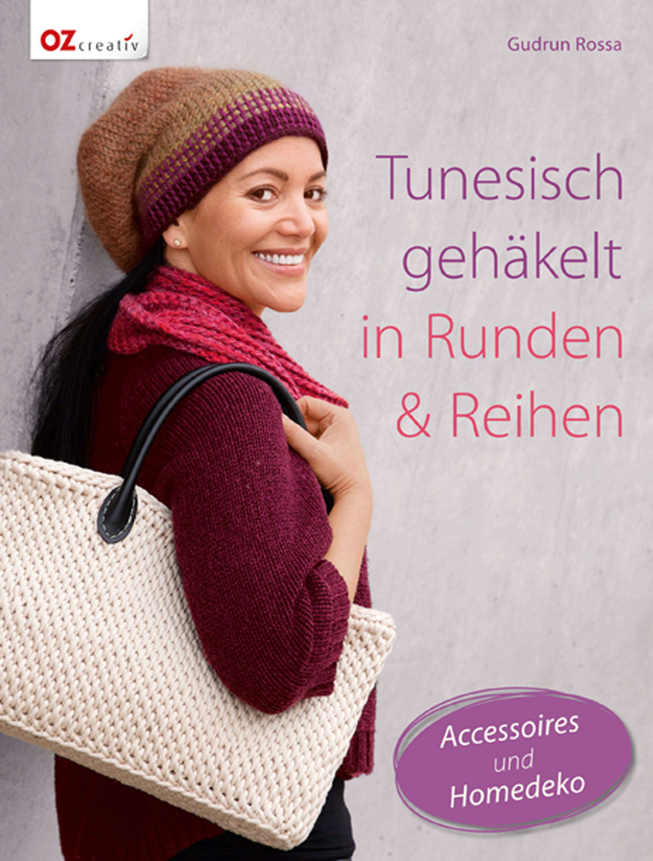 Tunesisch gehäkelt in Runden & Reihen - Gudrun Rossa - ebook