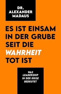 Es ist einsam in der Grube seit die Wahrheit tot ist - Alexander Madaus - ebook