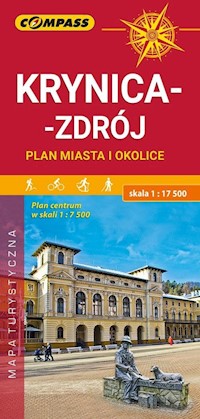 Krynica-Zdrój plan miasta i okolice 1:17 500 -  - książka