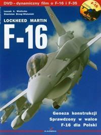 F-16 Lockheed Martin + DVD - Wieliczko Leszek A., Brzeg-Wieluński Stanisław - książka