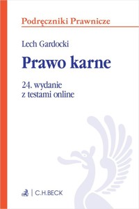 Prawo karne z testami online - Gardocki Lech - książka
