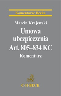 Umowa ubezpieczenia Komentarz - Marcin Krajewski - książka