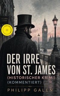 Der Irre von St. James (Historischer Krimi) (Kommentiert) - Philipp Galen - ebook