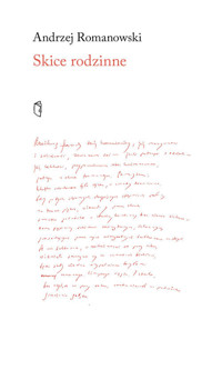 Szkice rodzinne - Andrzej Romanowski - książka