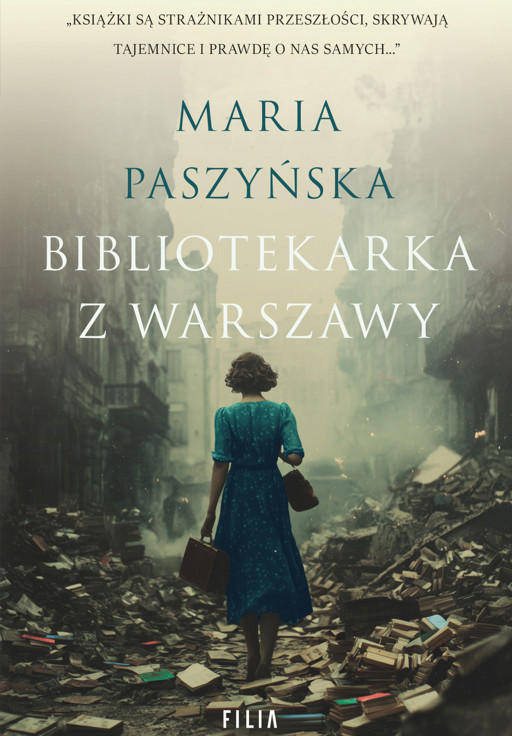 Okładka książki Bibliotekarka z Warszawy