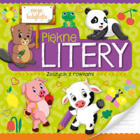 Moja kaligrafia. Piękne litery. Zeszycik z rowkami - zbiorowa praca - książka