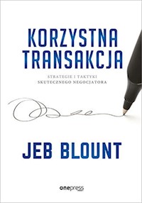 Korzystna transakcja. - Blount Jeb - książka