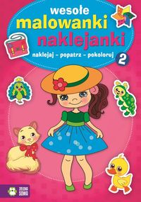 Wesołe malowanki naklejanki 2 -  - książka