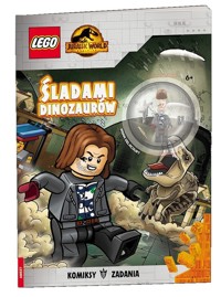 Lego Jurassic World Śladami dinozaurów -  - książka