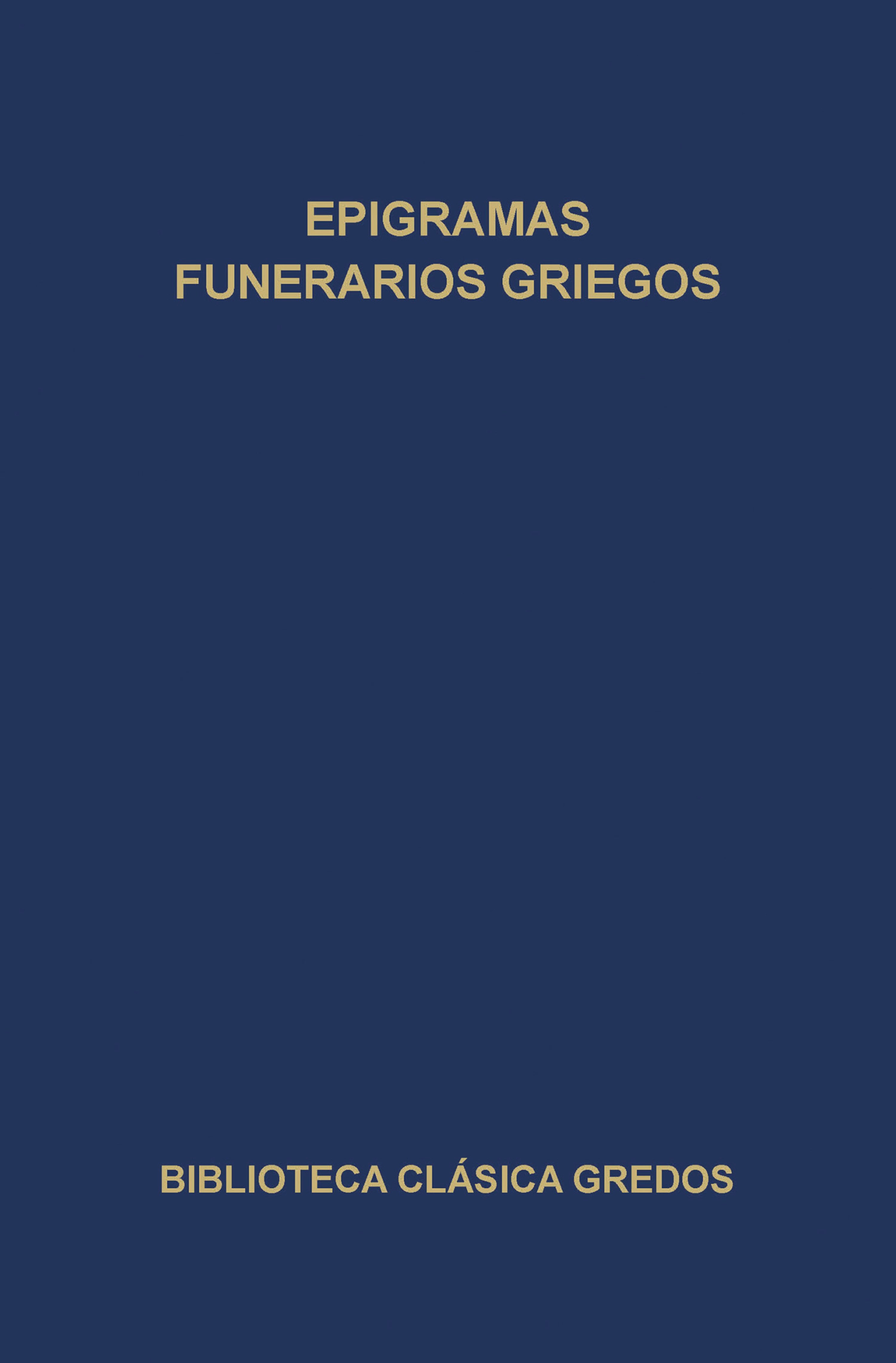 Epigramas funerarios griegos