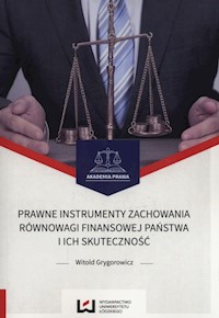 Prawne instrumenty zachowania równowagi finansowej państwa i ich skuteczność - Witold Grygorowicz - książka