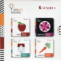 Książeczka poznawcza Owoce / Kształty / W domu / Warzywa -  - książka